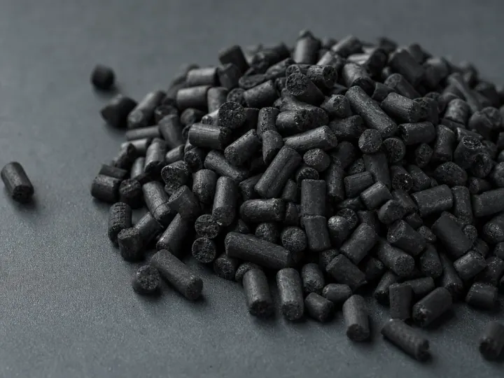 Coal-based 4 mm extruded activated carbon pellets